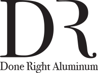 Done Right Aluminum Logo